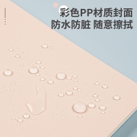 得力deli24205线圈本螺旋本[欧阳娜娜]学生80张加厚方格本笔记本子文艺日记本文具加厚商务记事本B5简约活页本
