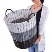 脏衣篮脏衣服收纳筐卫生间洗衣桶玩具收纳藤编织篮家用装衣服篮子