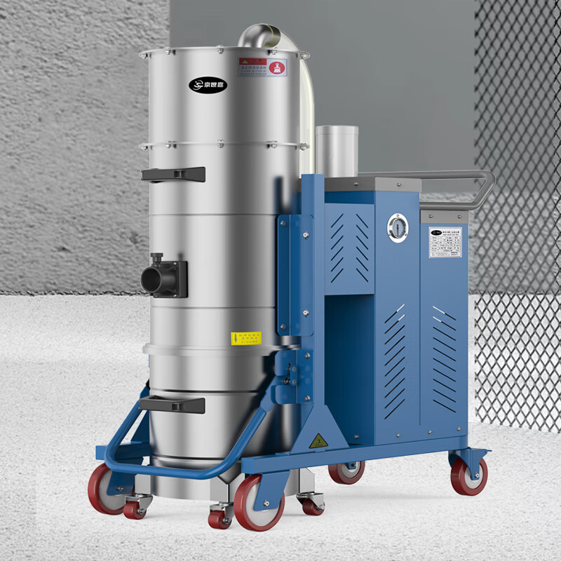 京世嘉 工业吸尘器厂房除尘自动脉冲反吹 自动清灰 24小时不停机 160L 380V 18500W JS160/185G高清大图