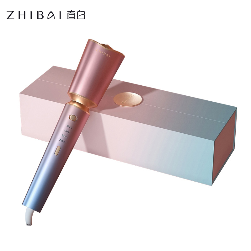 直白自动卷发棒不伤发大卷蛋卷水波纹电动旋转卷发懒人家用电卷棒