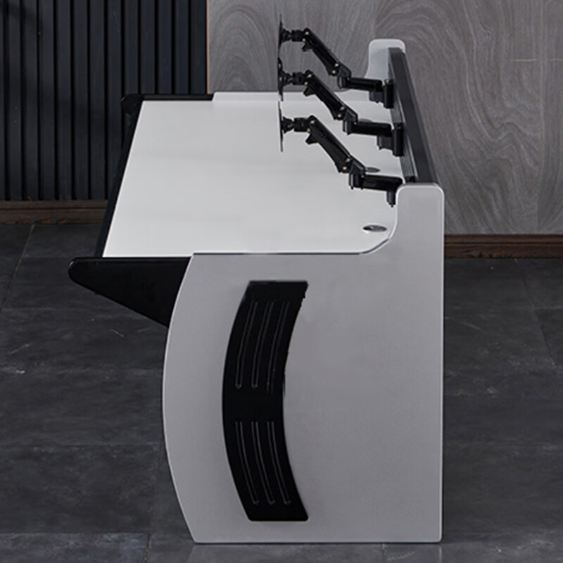 鑫金虎 多联监控操作台多媒体监控室机房控制桌安防办公监控桌双联1.28m高清大图