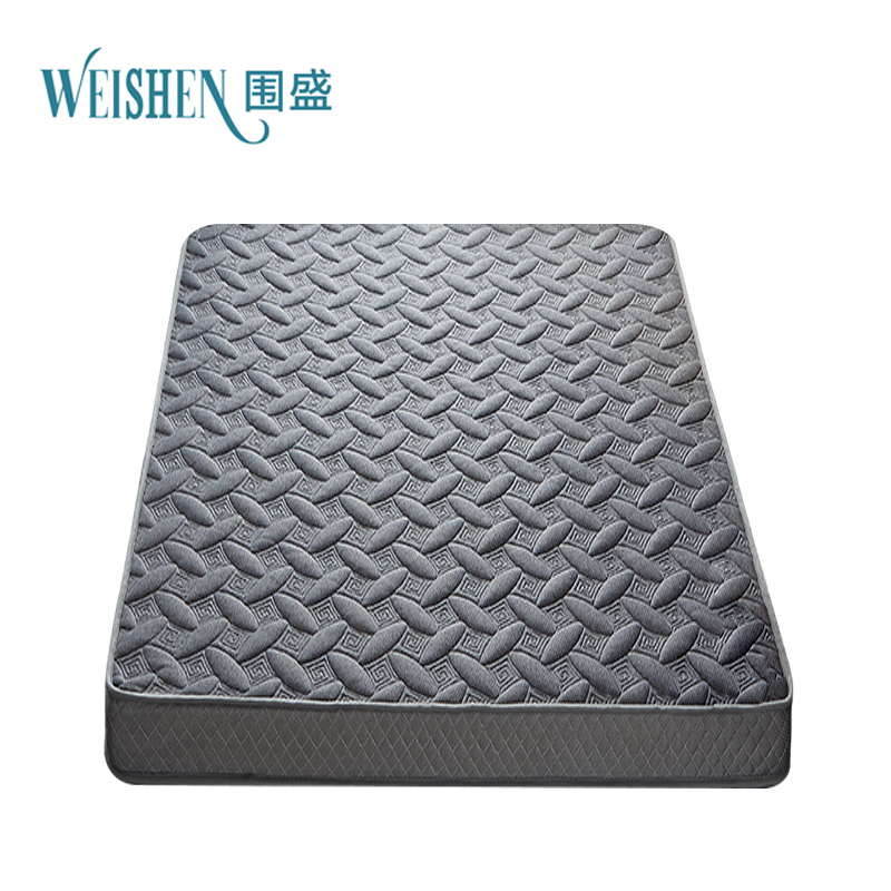 围盛 乳胶床垫 120*200*9cm-柳叶灰 张高清大图