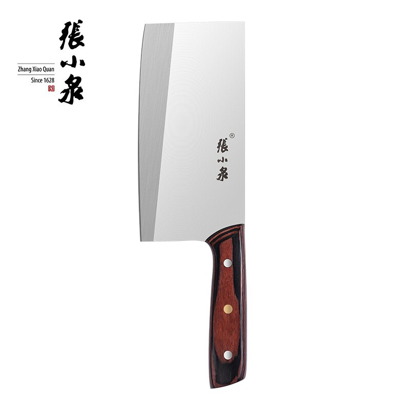 张小泉菜刀家用不锈钢斩切刀两用一体刀大号厨房切肉片刀具厨师刀砍骨刀高清大图