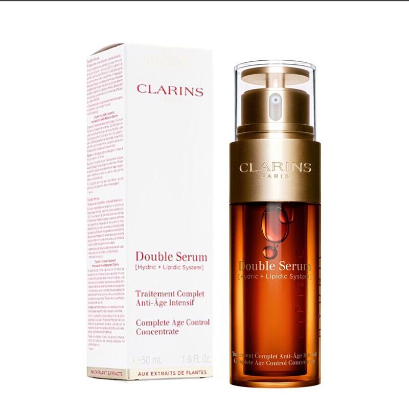 法国娇韵诗(CLARINS)黄金双萃精华焕活精华50ml 双萃赋活精华露 50毫升