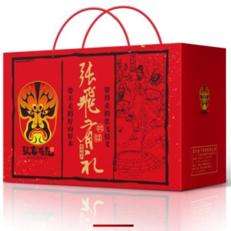 张飞牛肉张飞情义礼盒782g620ml视频