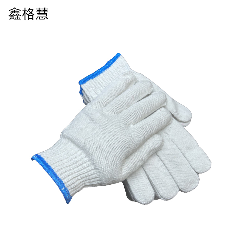 鑫格慧 线手套加厚耐磨棉纱防滑棉线手套12双/打 600g/双 打