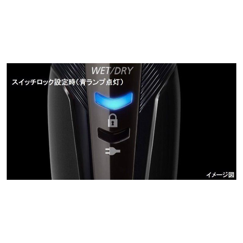 松下(Panasonic)ES-ST2P电动剃须刀全身水洗三刀头高速马达充电式刮胡刀 白色