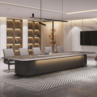 5.5米超大会议桌 支持定制