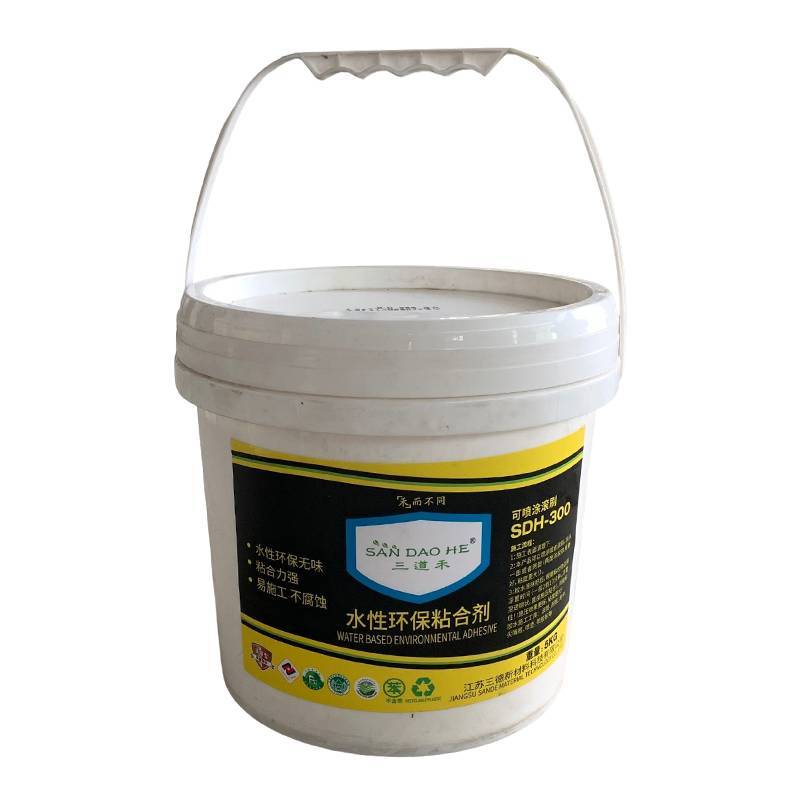 三道禾水性环保粘合剂SDH300稠胶20kg装高清大图