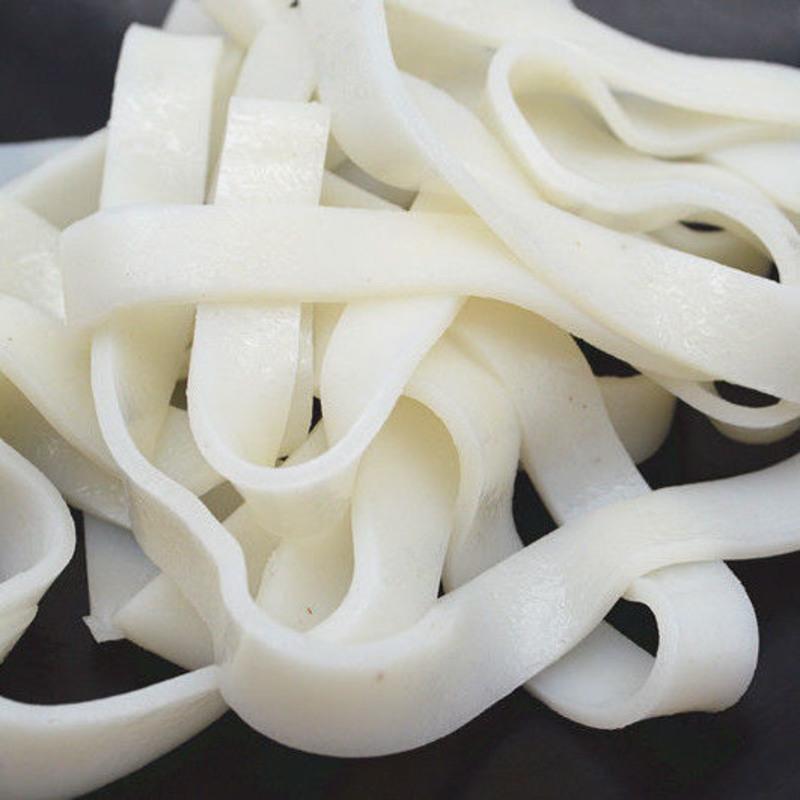 贵州米粉铜仁农家手工粉盘子宽粉米皮河粉凉皮早中晚餐特色小吃 1斤