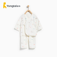 童泰TONGTAI初生儿纯棉内衣套装0--3个月婴儿和服两件套婴幼儿通用52cm