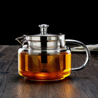 鼎亨玻璃茶壶耐高温耐热家用小号茶具过滤加厚防爆玻璃烧水泡茶壶