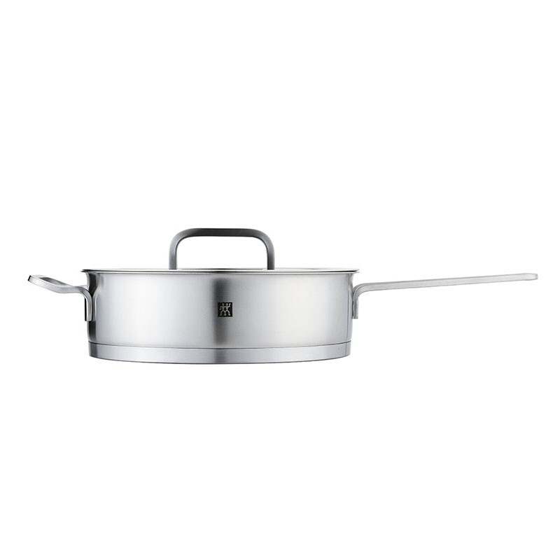 双立人 Moment煎炒锅24cm+单柄炖锅16cm套装锅具两件套 ZW-C129高清大图