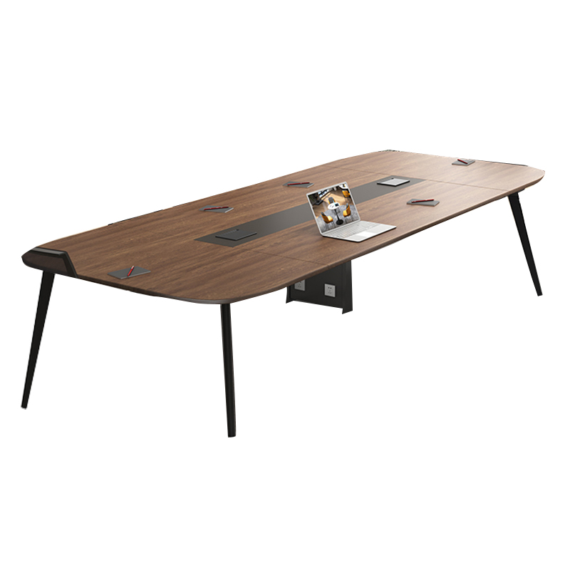 苏久冠会议桌工作桌培训桌小型洽谈桌长4.2米宽1.38米[工厂现做 7天内发货]高清大图