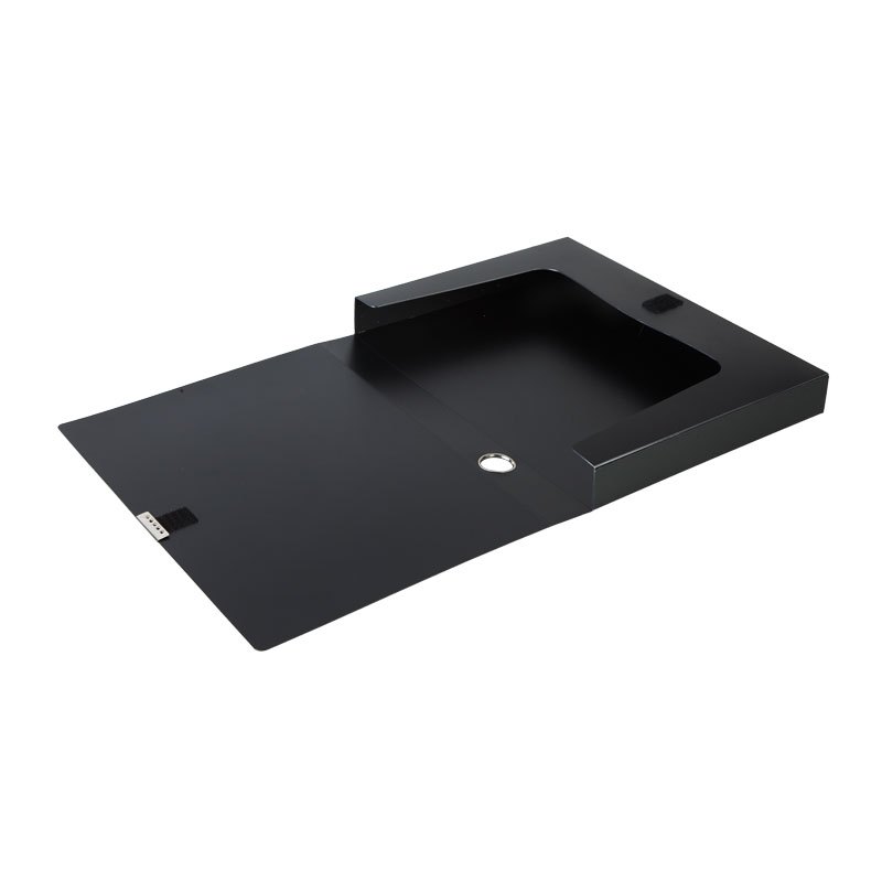 齐心 HC-35 A4 1.5寸 PP档案盒(兰)