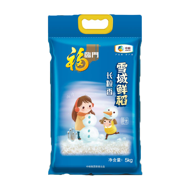 福临门 雪域鲜稻长粒香大米5kg-高清大图