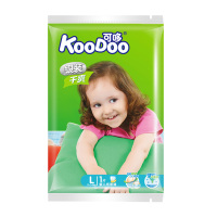可哆(KooDoo)婴儿纸尿裤尿不湿旅行装单片装L码*1片