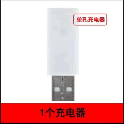 夜光漂电池可充电套装友邦动力源通用电子漂夜钓漂浮票鱼漂充电器 单孔充电器不带电池