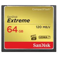 闪迪(SanDisk)64GB CF卡 UDMA7至尊高速读120MB/s写85MB/s单反相机存储卡