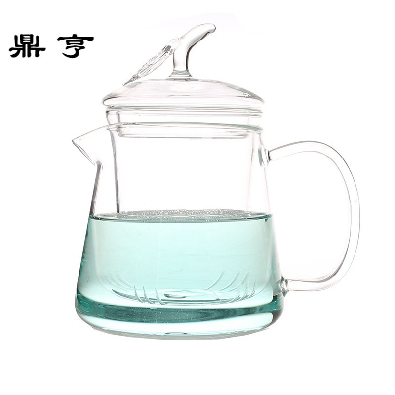 鼎亨花茶茶壶耐高温玻璃茶具花茶水果茶含过滤内胆泡水果茶下午