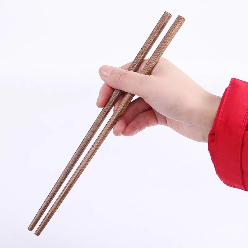 顺心优 实木筷子 10双装/盒