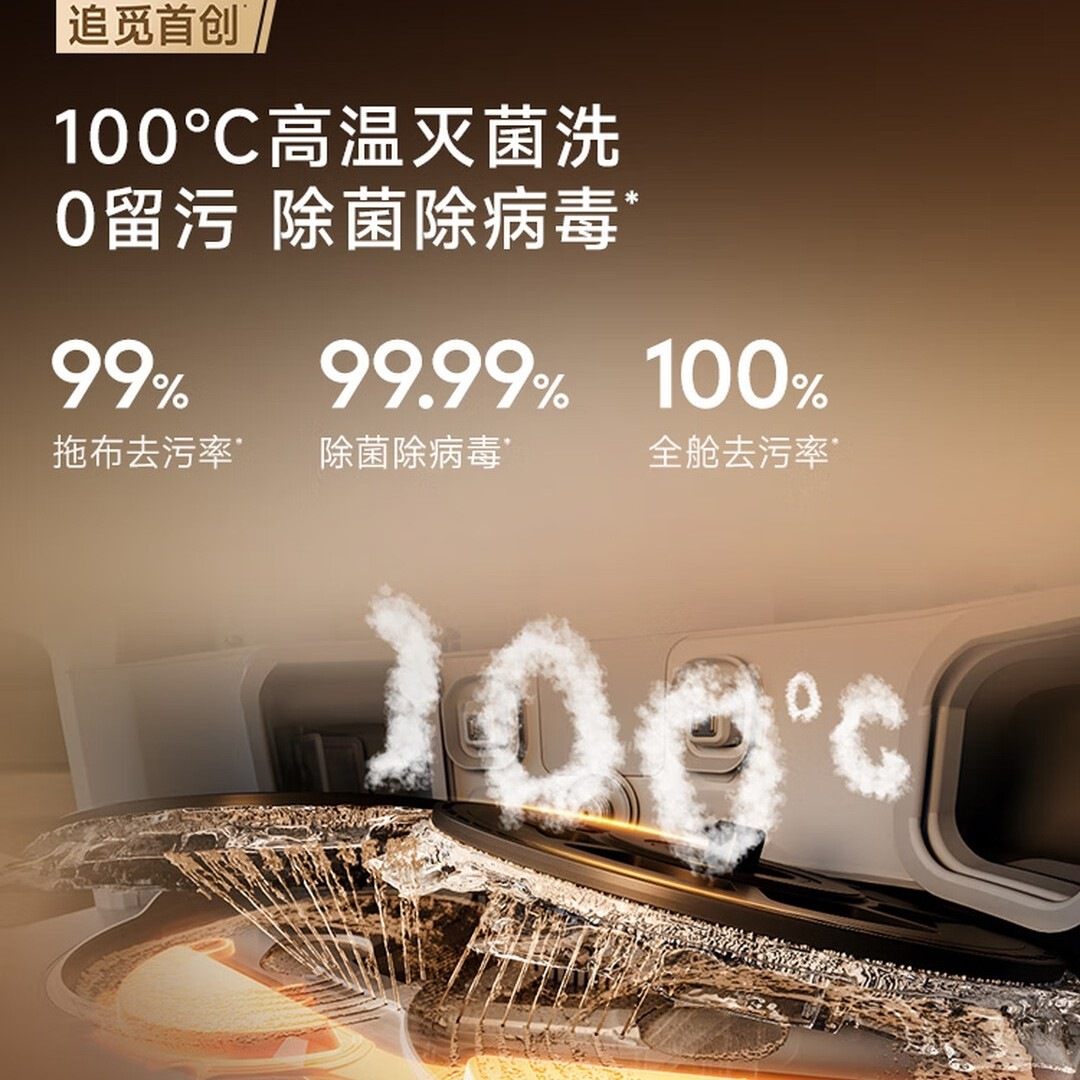 追觅S50Max扫地机器人扫拖一体自动清洗扫地机器人自动上下水扫地的机器人超薄版高清大图