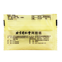 北京同仁堂(TRT)阿胶糕90g(原味)即食阿胶膏方便 女士型 固元膏 +慕丝妮米稀450g