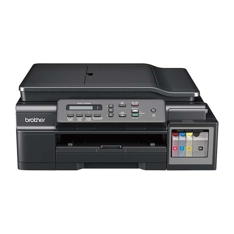 兄弟brotherdcpt700w墨仓式彩色喷墨一体机打印机