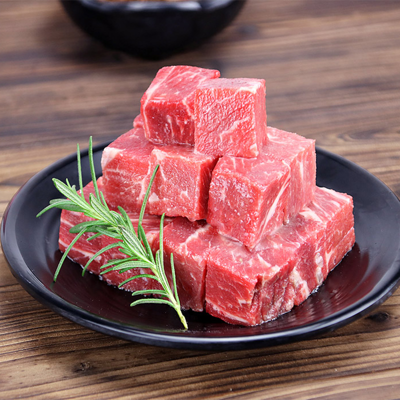 货出六盘 宁夏西吉县谷草饲喂养 六盘山牛肉 精品黄牛 牛腩6斤高清大图