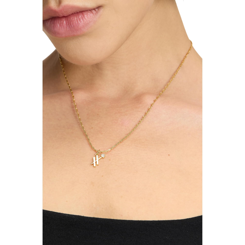 女士经典气质简约百搭饰品 射手座迷你吊坠 时尚优雅经典项链高清大图