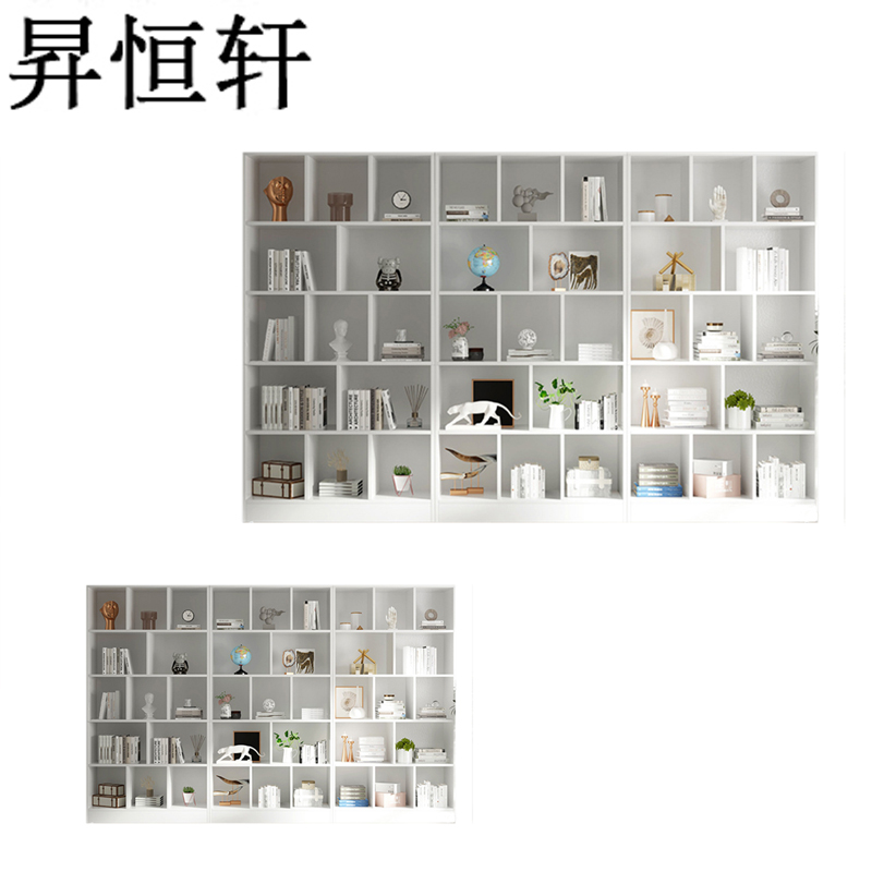 昇恒轩 书柜 书架 定制书架 SHX-013/组(一组/1米)高清大图