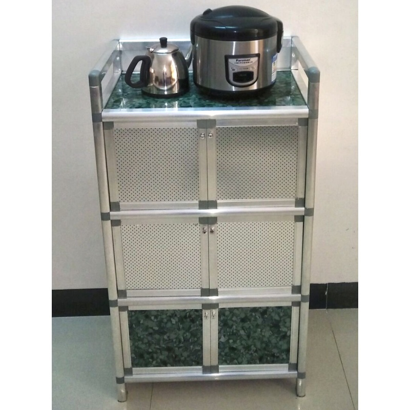 寻木匠放剩菜柜子微波炉橱柜简易厨房灶台柜储物柜带碗柜小型落地家用