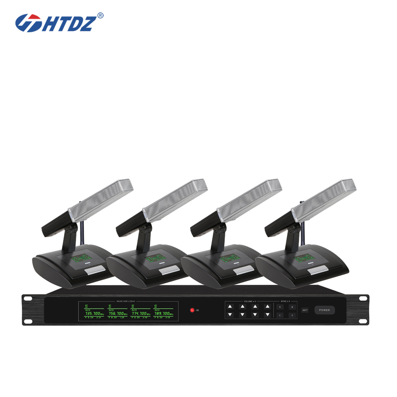 无线会议麦克风一拖四 DAN3301/W95B