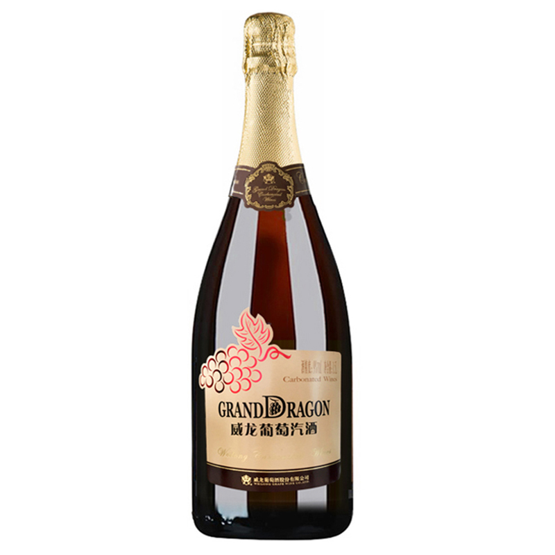 威龙葡萄汽酒 起泡酒 酒香槟酒女士低度甜型红酒 1500ml