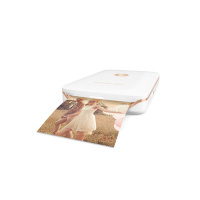 惠普(HP)小印Sprocket 100(白) 手机口袋照片打印机年会礼品 圣诞节日礼物