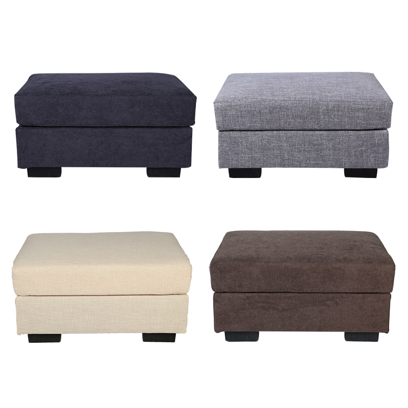 汐岩沙发脚踏凳单个布艺脚踏沙发凳子长方形脚凳搁脚凳长条凳床尾凳 长90宽80高40