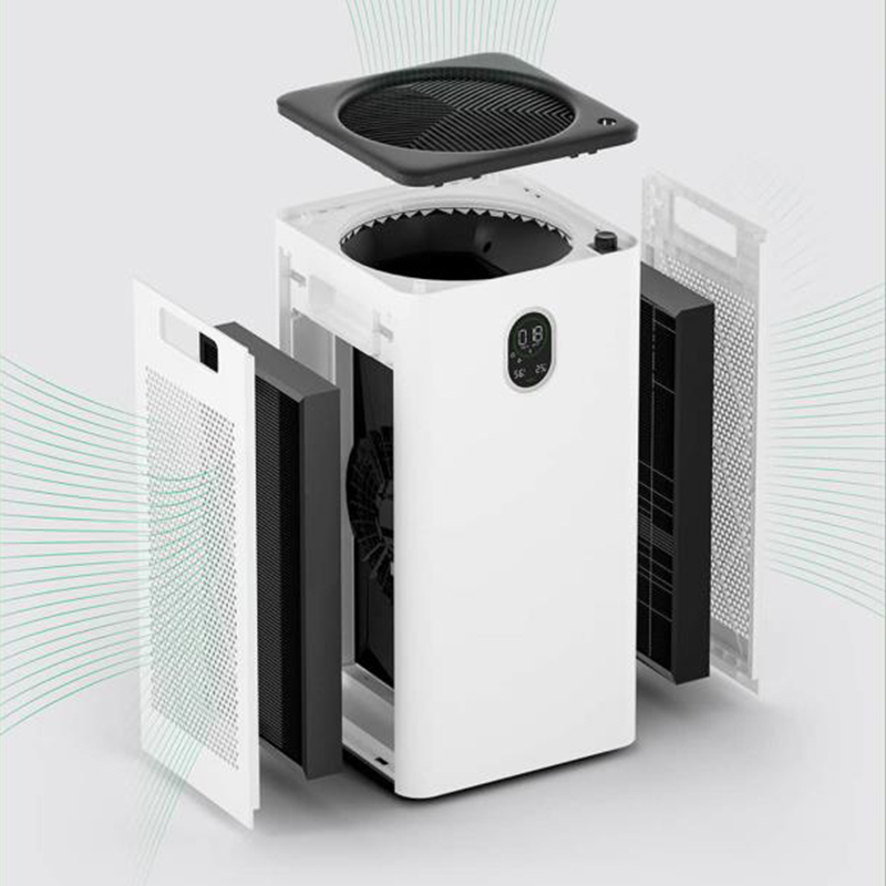 美倾(MiWhole)空气净化器KJ550F-PHY01米家APP操控除霾除甲醛除菌 CADR值550 家用38-66㎡