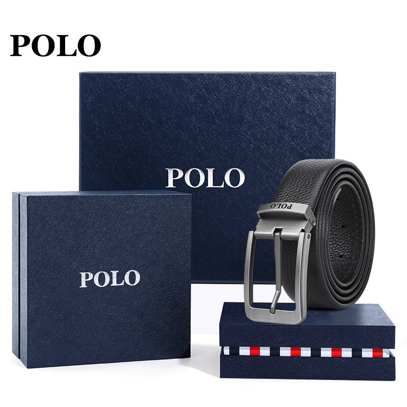 POLO头层皮针扣皮带072691a