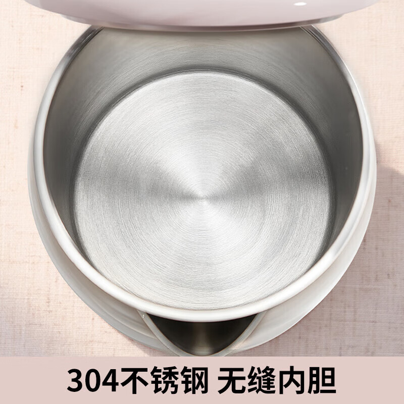 九阳电水壶1.7L双层壶身舒适把手分离式底座K17FD-W6318高清大图