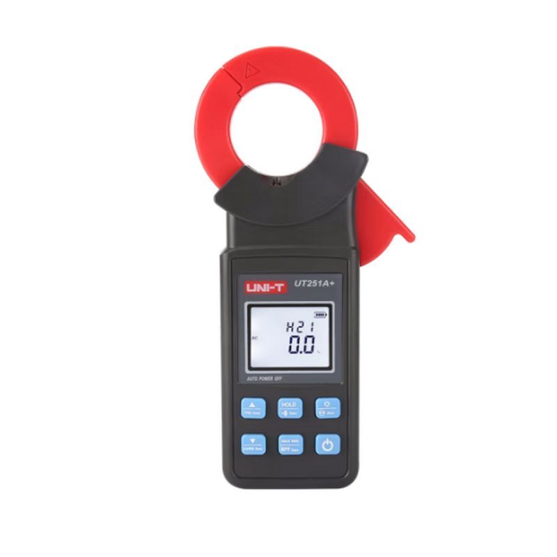 优利德(UNI-T)UT251A 钳形漏电流表,4位LCD数字显示,具有RS232接口,实现所存数据上传电脑,软件监控