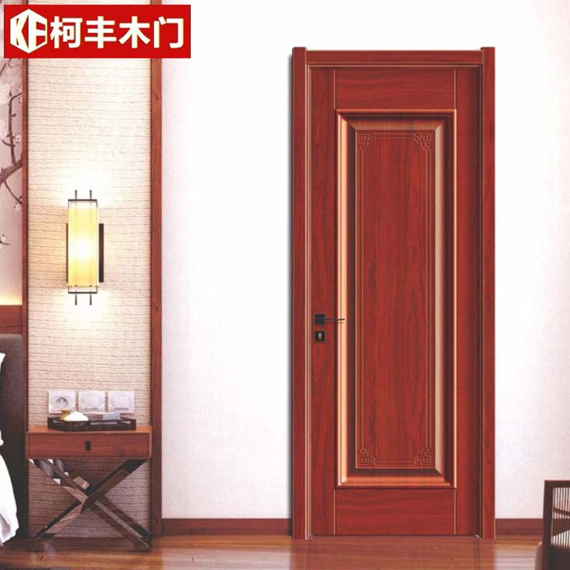 木门 “卧室烤漆套装门 隔音等级:45-50dB (平开门式 内右开 207*80*4.5CM)”高清大图