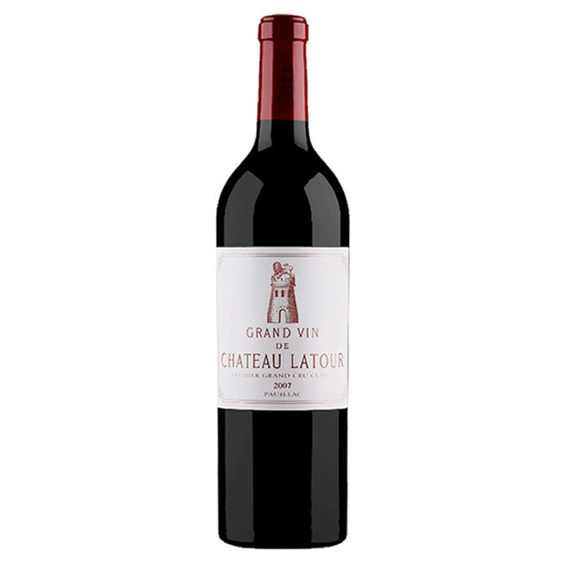 [名庄酒]2007年 拉图酒庄(Latour)干红葡萄酒750ml(正牌) 单瓶装 RP92