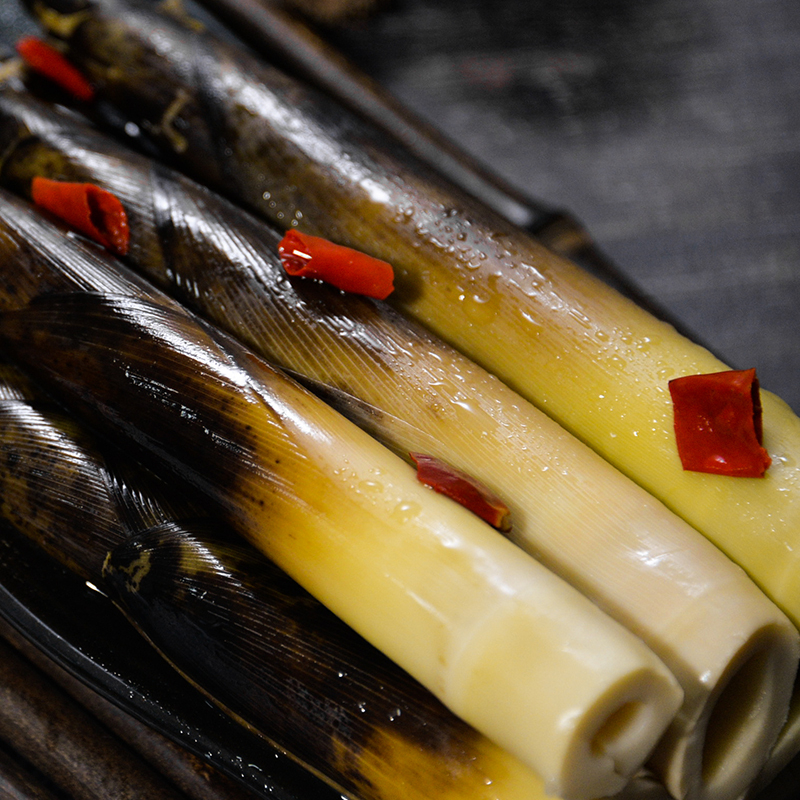 富春龙即食手剥笋230g*3袋装 老汤味 鲜嫩多汁脆爽可口高清大图