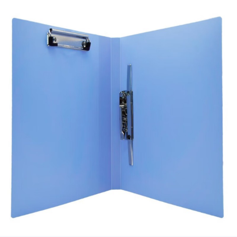 晨光(M&G) ADM95089 文件夹长押+板夹新锐派A4蓝 4个装高清大图