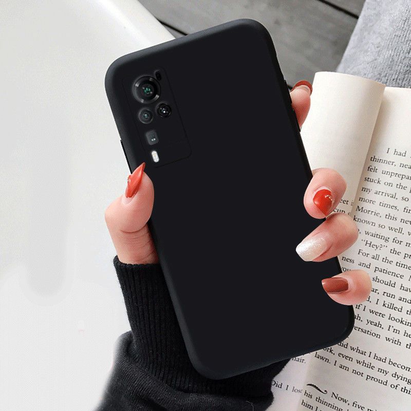 x60 pro防摔时尚个性男女潮款 纯黑色裸壳 vivo x60