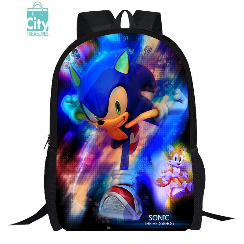 BANGDOU2023新款Sonic书包儿童索尼克小学生动漫卡通书包
