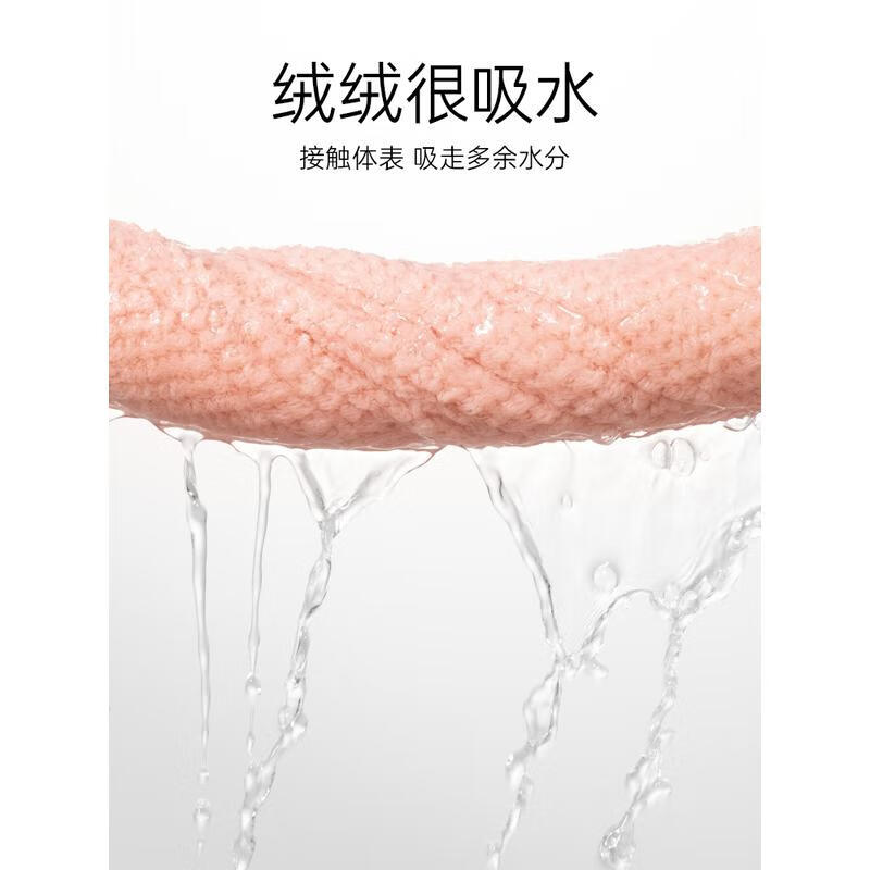 洁丽雅(grace)可穿式浴巾浴裙浴袍家用吸水速干柔软大毛巾 W3154绿+W2424绿高清大图