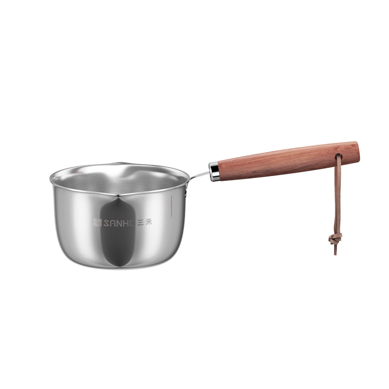三禾泼油壶 快速热油|一锅多用 精致易取 健康无涂层 速热泼油锅9cm GN09P6