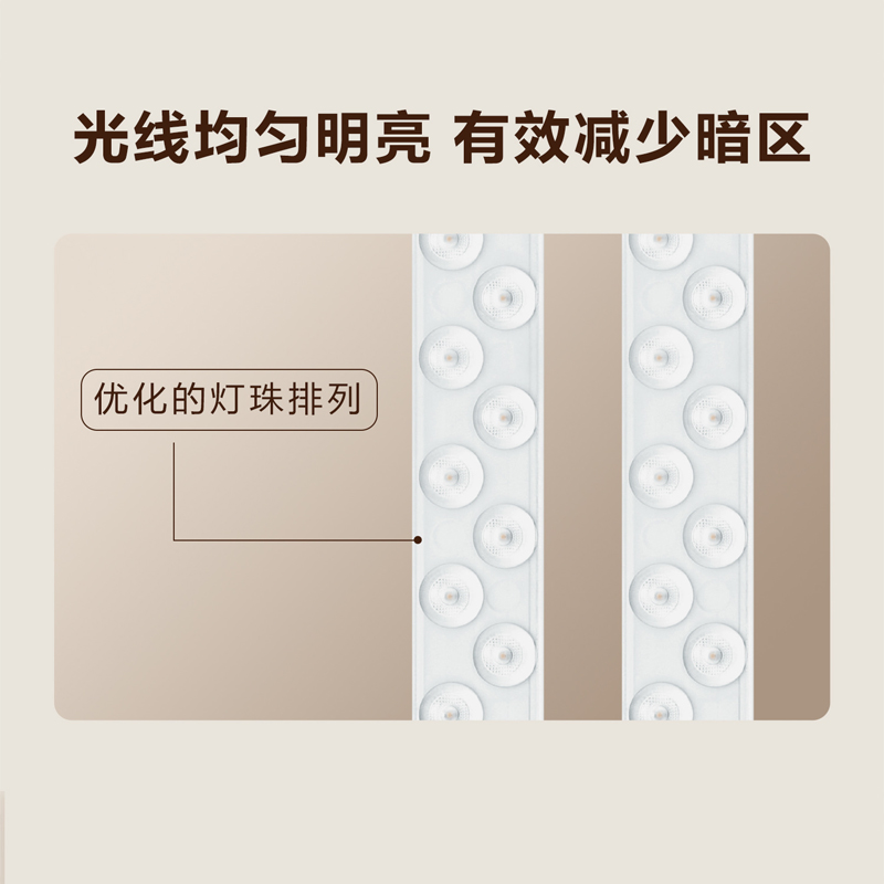 飞利浦 吸顶灯晶梦 三档调色版 灰Ra90高清大图