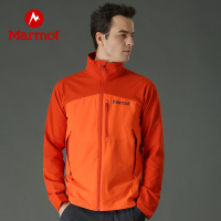 Marmot/土拨鼠新款户外运动男弹力透气耐磨夹克M3软壳衣